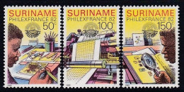 Delcampe - International Stamp Exhibition "Philexfrance '82" - Paris - 1982 - MNH - Surinam
