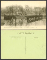 Delcampe - PARIS FLOOD 1910 Old Postcard Chemin De Fer Des Invalides, Railway Station LL 85 - Catastrofi
