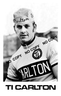 Delcampe - CARTE CYCLISME BRIAN JOLLY TEAM CARLTON 1971 ( FORMAT 8,5 X 14 ) - Radsport