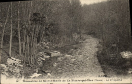Delcampe - CPA Monastere De Sainte Marie De La Pierre Qui Vire Le Trinquelin - Sonstige & Ohne Zuordnung