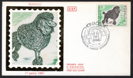Delcampe - MONACO Yt. 1576 FDC 1987 - FDC