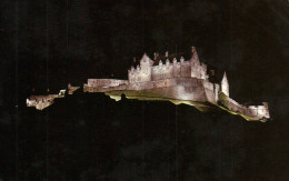 Delcampe - (RECTO / VERSO) EDINBURGH - THE FLOODLIT CASTE BY NIGHT - BEAU TIMBRE - FORMAT CPA - Midlothian/ Edinburgh