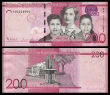 Delcampe - República Dominicana 200 Pesos 2014 Pick 191a SC - Dominicaine