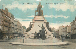 Delcampe - CPA Valence Monument Emile Augier - Valence