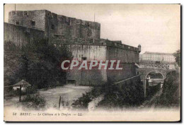 Delcampe - Brest - Le Chateau Et Le Donjon - CPA - Brest