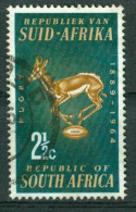 Delcampe - South Africa 1964 MiNr 339 Used 75th Anniv Of South African Rugby Board. "Springbok" Badge Of Rugby Board #12-15-07 - Gebraucht