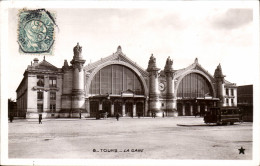 Delcampe - Tours - La Gare - CPA - Tours