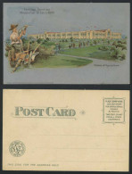 Delcampe - H. Wunderlich ART 1904 Old Postcard World Fair Saint Louis Palace Of Agriculture - Esposizioni