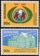 Delcampe - 75th Anniversary Of Chamber Of Commerce And Industry - 1985 - MNH - Surinam