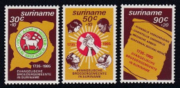 Delcampe - Anniversary Of Evangelical Brotherhood In Surinam - 1985 - MNH - Surinam