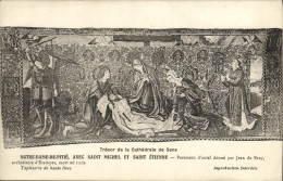 Delcampe - CPA Sens Notre Dame De Pitie Avec Saint Michel Et Saint Etienne Parement D'autel Donne Par Jean De Bray Etampes - Sens