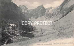 Delcampe - Seealpsee Mit Altmann Und Säntis - Saentis