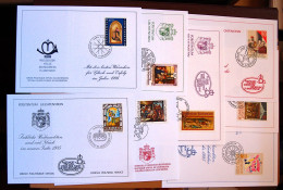 Delcampe - Liechtenstein - 20 Cartes De Fin D'année - Maximumkarten (MC)