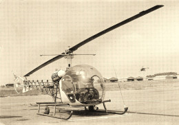 Delcampe - Aviation * Hélicoptère BELL 47 G - Hubschrauber