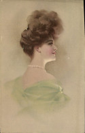 Delcampe - CPA Fantaisie Illustrateur Femme - Redon