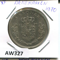 Delcampe - 5 KRONER 1970 DINAMARCA DENMARK Moneda #AW327 - Danemark