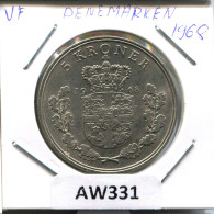 Delcampe - 5 KRONER 1968 DANEMARK DENMARK Münze #AW331 - Danemark