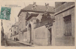 Delcampe - 50 - CHERBOURG , Le Lycée De Garçons - Edit. Ratti Cherbourg 1908 - Cherbourg
