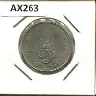 Delcampe - 1 BAHT 1972 THAILAND RAMA IX Münze #AX263 - Thaïlande