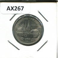 Delcampe - 1 BAHT 1982 THAILAND RAMA IX Coin #AX267 - Thaïlande