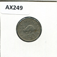 Delcampe - 50 SENTI 1983 TANZANIE TANZANIA Pièce #AX249 - Tanzanie