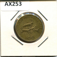 Delcampe - 100 SHILLINGI 1994 TANSANIA TANZANIA Münze #AX253 - Tanzanie