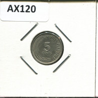 Delcampe - 5 CENTS 1979 SINGAPUR SINGAPORE Münze #AX120 - Singapour
