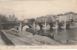 Delcampe - 5è ARROND.    ILE ST LOUIS.  PONT DE LA TOURNELLE.          ETAT - Paris (05)