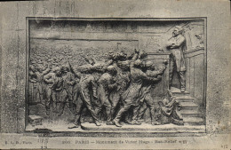 Delcampe - CPA Victor Hugo Paris Monument Bas Relief - Philosophy