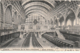 Delcampe - 5è ARROND.     INTERIEUR DE LA GARE D'ORLEANS.  QUAI D'ORSAY.         ETAT - Paris (05)