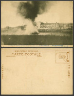 Delcampe - China Old Postcard Torpedo Explosion Pond Front Of Guards Body Port Arthur 旅順 水雷 - China
