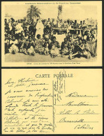 Delcampe - Cameroon Old Postcard EFOK Nuns & Fiancees Women Sewing - Cameroun