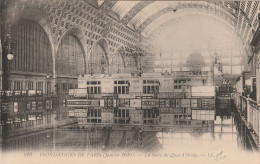 Delcampe - 5è ARROND.      LA GARE D'ORLEANS.  QUAI D'ORSAY.  JANVIER 1910        ETAT - Paris (05)