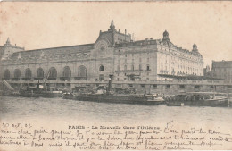 Delcampe - 5è ARROND.      LA NOUVELLE GARE D'ORLEANS.    PRECURSEUR.       ETAT - Paris (05)