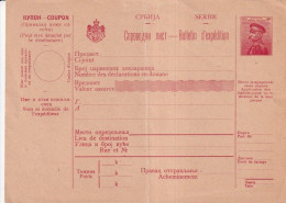 Delcampe - Serbia Cargo Bill, Parcel Post 10 Para With Coupon Unused Document - Servië