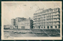 Delcampe - Napoli Città Santa Lucia Grand Hotel Royal Cartolina MX5217 - Napoli (Neapel)