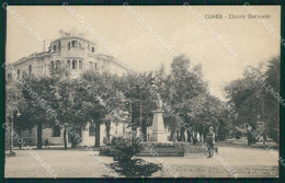 Delcampe - Cuneo Città Circolo Garibaldi Cartolina MT5487 - Cuneo