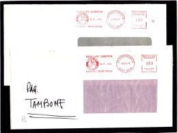 Delcampe - Francia, Mobilier Européen, Mulhouse, Kingersheim,Haut Rhin,ema,meter,B(DZ) - Usines & Industries