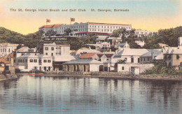 Delcampe - B160 Bermuda St George Hotel Beach And Golf Club Vintage Postcard - Bermuda