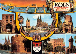 Delcampe - Köln  Am Rhein - Dom   Nordrhein-Westfalen, Postkarte Gelaufen - Köln