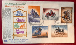 Delcampe - Timbres De Voitures De Collection Debut 20e Siècle Saint Marin - Oblitérés