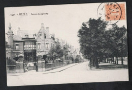 Delcampe - Uccle - Avenue De Longchamp - Animée - 1912 - Edit. Cartophilie Belge N° 199 - Voir Scan - Uccle - Ukkel