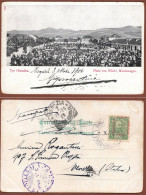 Delcampe - MONTENEGRO, NIKSIC - MAIN SQUARE, NJEGUSI To VENEZIA, PRINTED MATTER, PICTURE POSTCARD 1906 RARE!!!!!!!!!!! - Montenegro