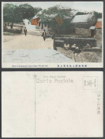 Delcampe - China Old Hand Tinted Postcard East Village, Wei Hai Wei Liukungtao, Washerwomen - China