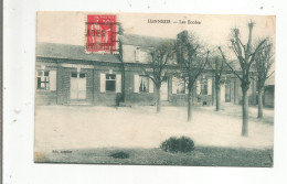Delcampe - HENNEZIS (EURE) LES ECOLES 1933 - Autres & Non Classés