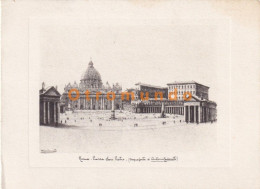 Delcampe - ILLUSTRATED CARD SAN PIETRO ROMA ITALIA - Non Classés