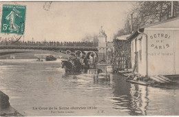Delcampe - 5è ARROND.            CRUE DE LA SEINE. PORT ST NICOLAS         ETAT - Paris (05)