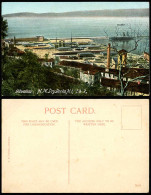 Delcampe - Gibraltar Old Colour Postcard H.M. DRY DOCKS No.1,2&3 Steamer Steam Ship Harbour - Gibraltar