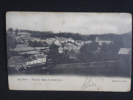Delcampe - Vue D'Ittre Panorama (Eglise En Construction) - Ittre