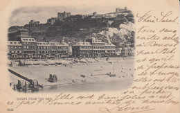 Delcampe - UK       CPA ANGLETERRE - Dover : Dover From The Pier - Château, Cabines De Bain - N°3042 - Dover